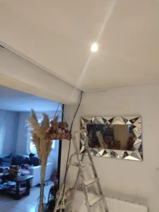 Passage cable 2x10mm2 goulotte Calais Aurtech.fr